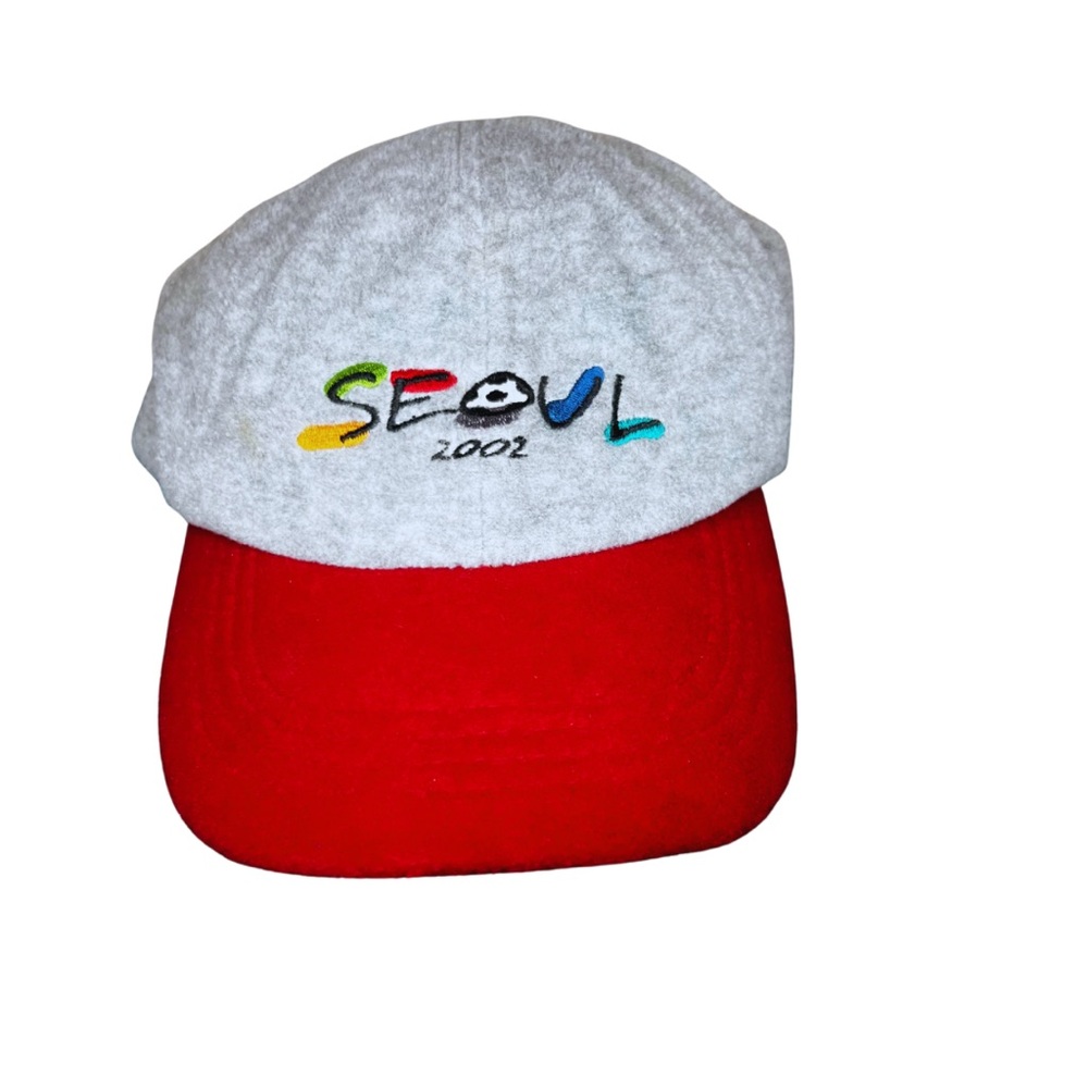 Vintage 2002 Cap Seoul Korea FIFA World Cup Hat, Unique, Rare